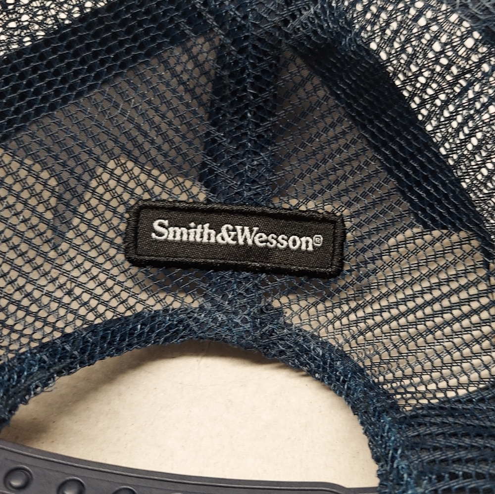 OEM Smith & Wesson M&P Mens Hat Classic Grey Embroidered Logo Baseball Cap OSFA - Picture 5 of 6